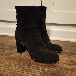 Rag & Bone Black Studded Blyth Boots Size 40 EUC